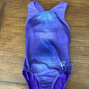 Simone Biles for GK gymnastics leotard.  Adult XS.  Purple